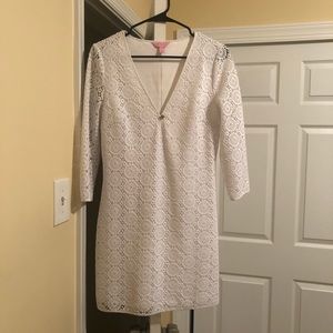 Lilly Pulitzer crochet minidress